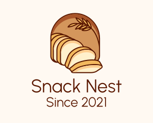 Loaf Bread Bakery logo design