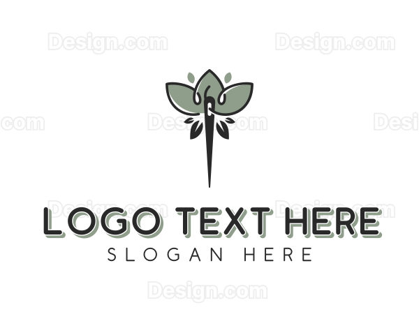 Eco Friendly Lotus Tailoring Logo