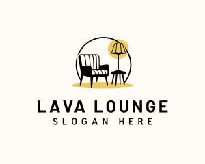 Sofa Furniture Decor logo design