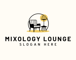 Sofa Furniture Decor logo design