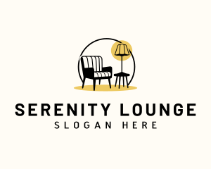 Sofa Furniture Decor logo design