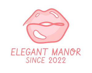 Sexy Lips Makeup  logo design