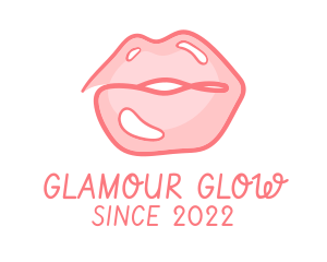 Sexy Lips Makeup  logo design