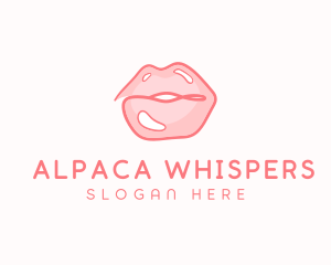 Sexy Lips Makeup  logo design