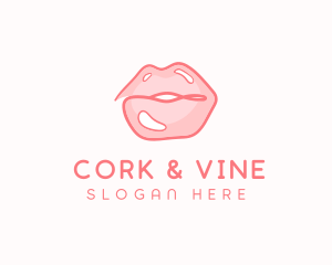 Sexy Lips Makeup  logo design