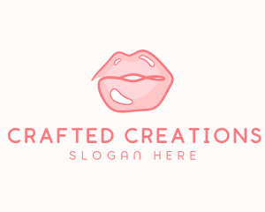 Sexy Lips Makeup  logo design