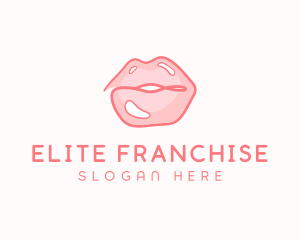 Sexy Lips Makeup  logo design