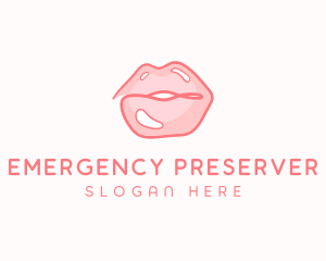 Sexy Lips Makeup  logo design