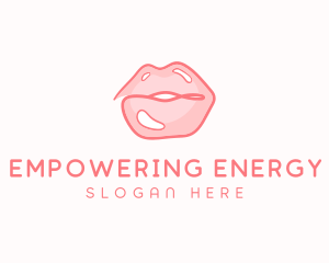 Sexy Lips Makeup  logo design