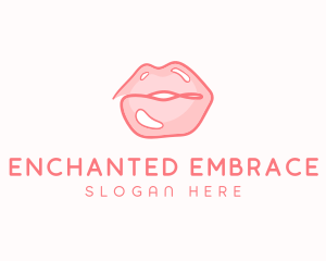 Sexy Lips Makeup  logo design