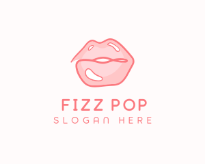 Sexy Lips Makeup  logo design