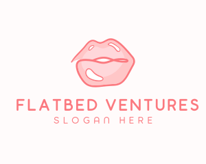 Sexy Lips Makeup  logo design