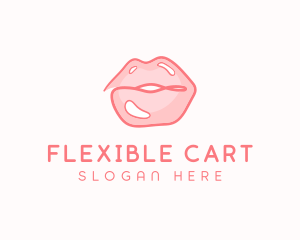 Sexy Lips Makeup  logo design