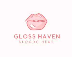 Sexy Lips Makeup  logo design