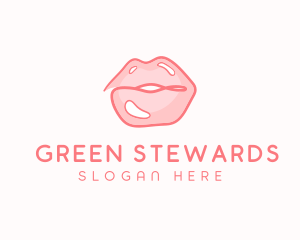 Sexy Lips Makeup  logo design