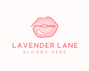 Sexy Lips Makeup  logo design