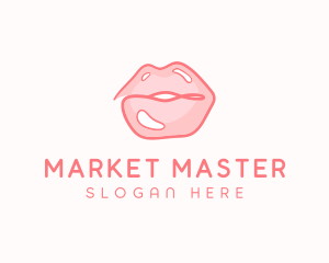 Sexy Lips Makeup  logo design