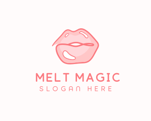 Sexy Lips Makeup  logo design