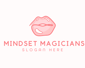 Sexy Lips Makeup  logo design