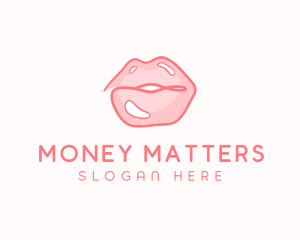 Sexy Lips Makeup  logo design