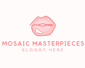 Sexy Lips Makeup  logo design