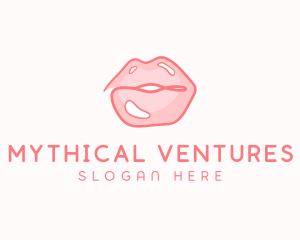 Sexy Lips Makeup  logo design