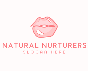 Sexy Lips Makeup  logo design