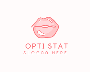 Sexy Lips Makeup  logo design