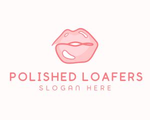 Sexy Lips Makeup  logo design