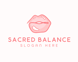 Sexy Lips Makeup  logo design