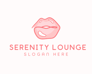 Sexy Lips Makeup  logo design