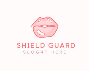 Sexy Lips Makeup  logo design