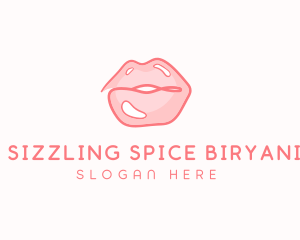 Sexy Lips Makeup  logo design