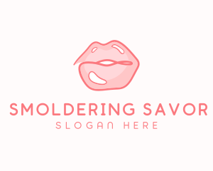 Sexy Lips Makeup  logo design