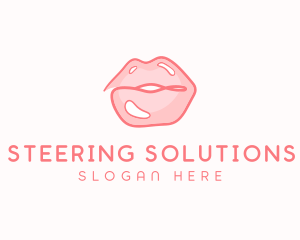 Sexy Lips Makeup  logo design