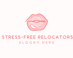 Sexy Lips Makeup  logo design