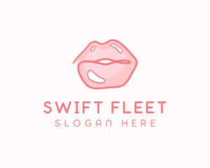 Sexy Lips Makeup  logo design