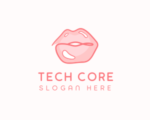 Sexy Lips Makeup  logo design