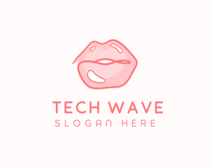 Sexy Lips Makeup  logo design