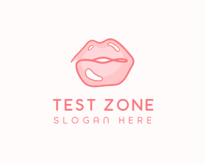 Sexy Lips Makeup  logo design