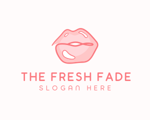 Sexy Lips Makeup  logo design