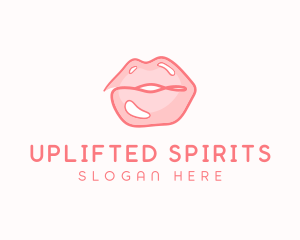 Sexy Lips Makeup  logo design