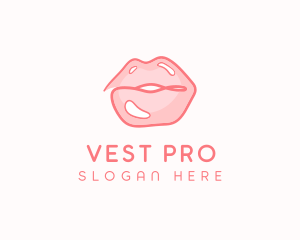 Sexy Lips Makeup  logo design