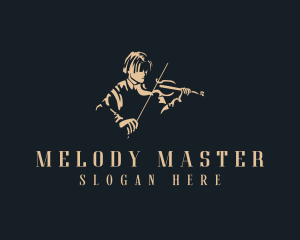 Violin Instrument Musician logo