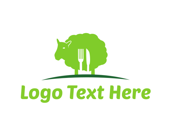 Fake Meat logo example 2