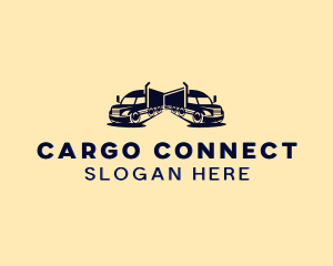 Trucking Delivery Cargo logo design