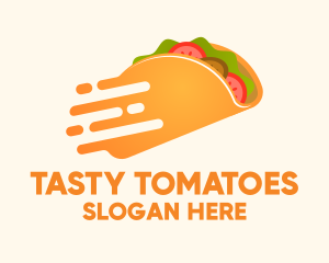 Fast Mexican Taco logo design