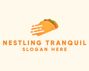 Fast Mexican Taco logo design