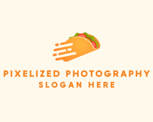 Fast Mexican Taco logo design