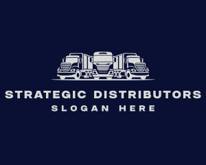 Trucking Distribution Fleet logo